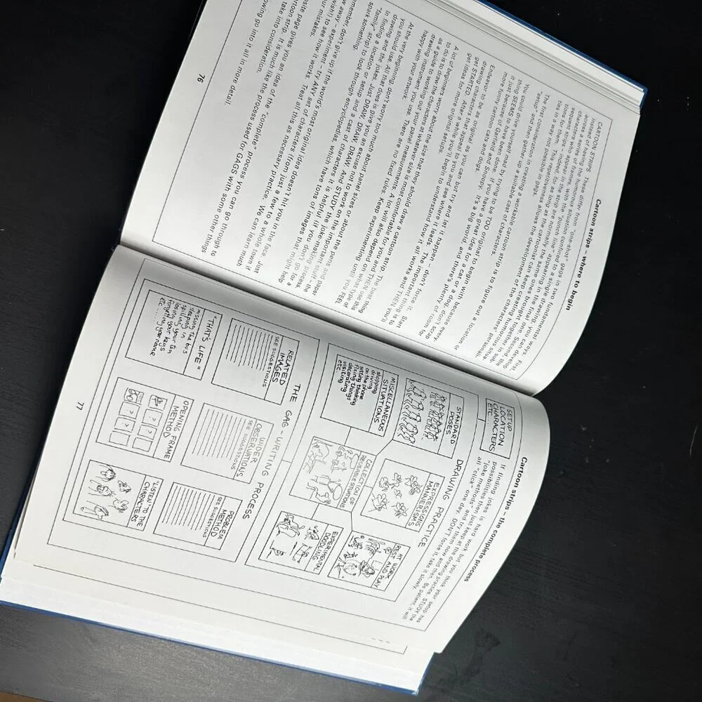 THE CARTOONIST'S Workbook DIY Activity Book